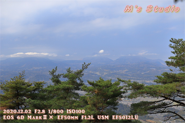 2020.12　霊山寺　紅葉　登山道　登山ルート　大分市内　絶景　第二展望台