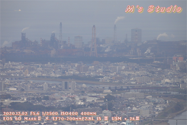 2020.12　霊山寺　紅葉　登山道　登山ルート　大分市内　絶景　第二展望台　新日鉄