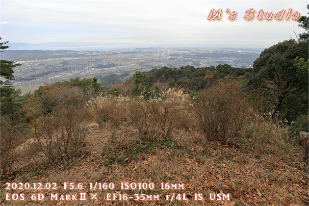 2020.12　霊山寺　紅葉　登山道　登山ルート　大分市内　絶景　第二展望台