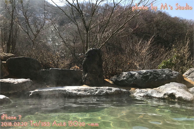 塚原温泉 火口乃泉 湯布院町　露天風呂